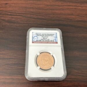 Theodore Roosevelt 2013 $1 dollar MS 67 NGC